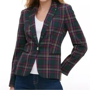 Tommy Hilfiger Plaid Blazer